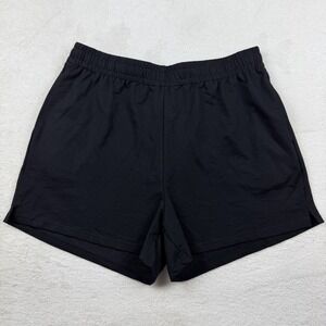 Sunbs Women's Black Casual Pull On Shorts, Size XL, NWT